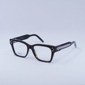 Dior CD DIAMONDO S1F 2000 Eyeglasses Havana 55mm Square Frame